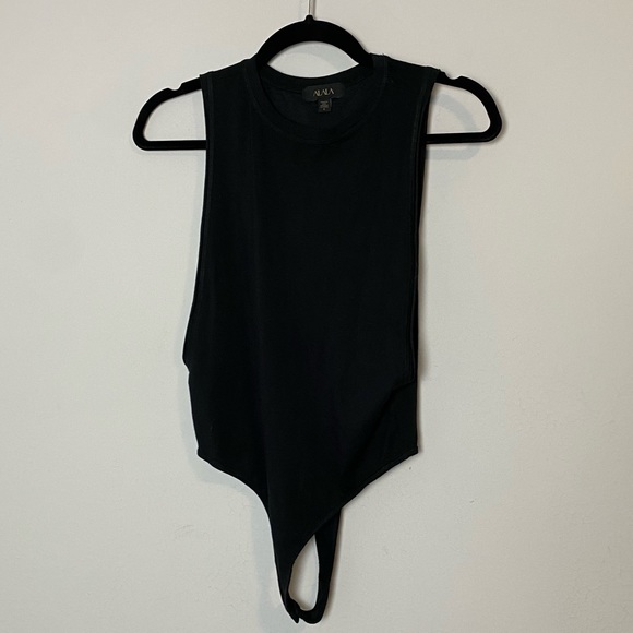 Alala Flex Black Sleeveless Bodysuit - Picture 2 of 8